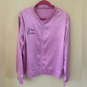 Grease Pink Ladies Satin Jacket Halloween Costume Size XXL